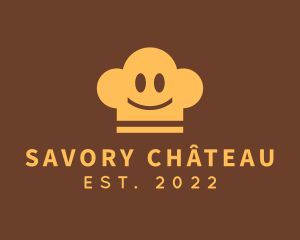 Smile Chef Hat Restaurant logo design