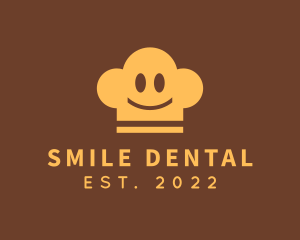 Smile Chef Hat Restaurant logo design