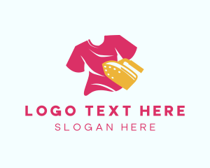 Fabric - Shirt Iron Cleaning logo design