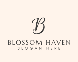 Stylish Luxurious Spa logo design