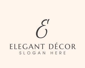 Stylish Luxurious Spa logo design