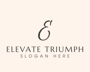 Stylish Luxurious Spa logo design