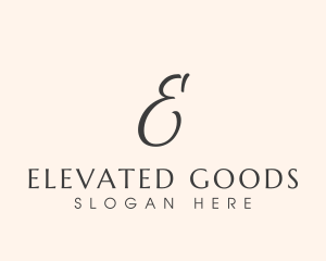 Stylish Luxurious Spa logo design