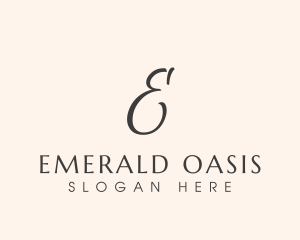 Stylish Luxurious Spa logo design