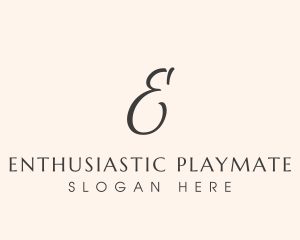 Stylish Luxurious Spa logo design