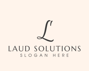 Stylish Luxurious Spa logo design