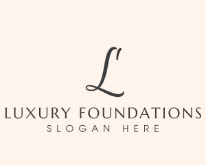 Stylish Luxurious Spa logo design