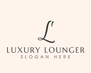 Stylish Luxurious Spa logo design