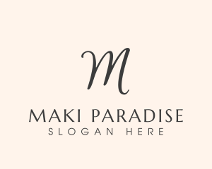 Stylish Luxurious Spa logo design