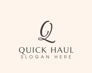 Stylish Luxurious Spa logo design