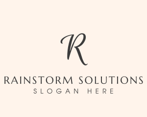 Stylish Luxurious Spa logo design