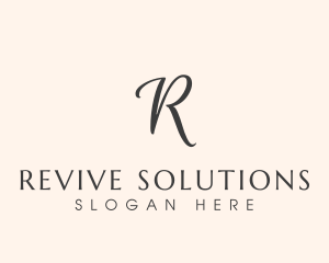 Stylish Luxurious Spa logo design