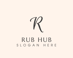 Stylish Luxurious Spa logo design