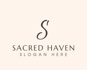 Stylish Luxurious Spa logo design