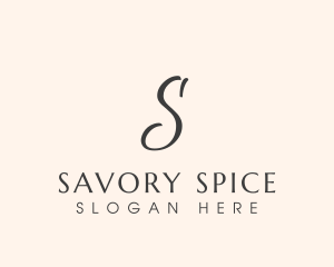 Stylish Luxurious Spa logo design