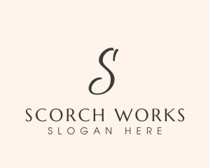 Stylish Luxurious Spa logo design