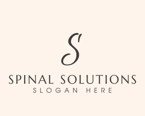 Stylish Luxurious Spa logo design