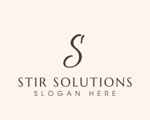 Stylish Luxurious Spa logo design