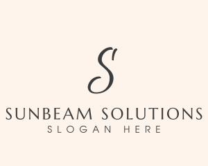 Stylish Luxurious Spa logo design