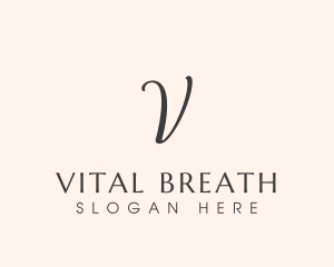 Stylish Luxurious Spa logo design