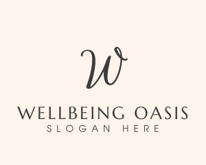 Stylish Luxurious Spa logo design