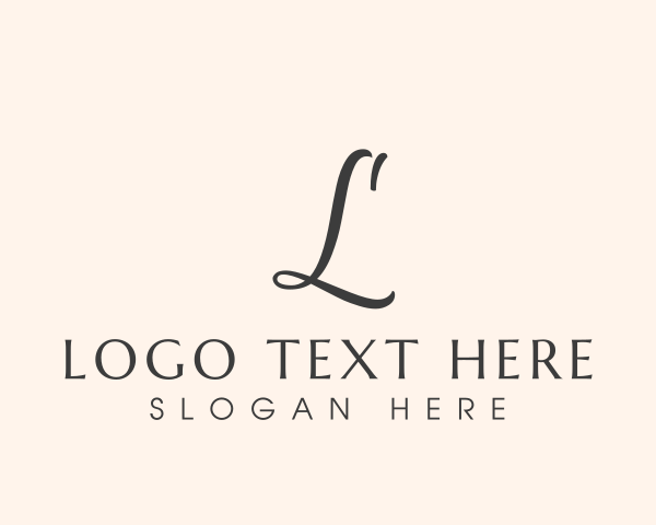 Classy logo example 2