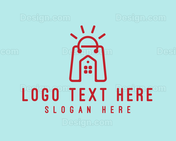 Mall Shopping Bag Logo