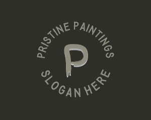 Rustic Mural Painting logo design