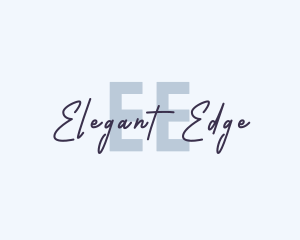 Feminine Elegant Brand logo design