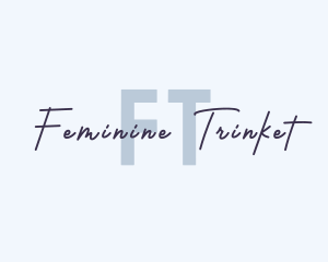 Feminine Elegant Brand logo design