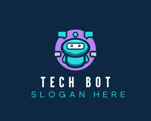 Cute Robot Messaging logo