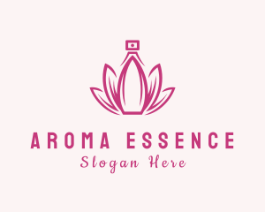Lotus Perfume Scent logo design