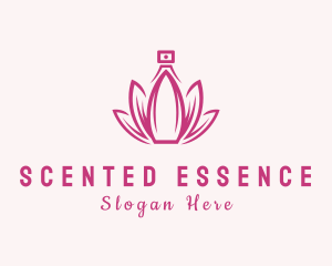 Lotus Perfume Scent logo design