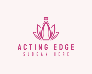 Lotus Perfume Scent logo design