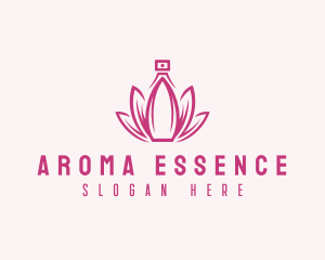 Lotus Perfume Scent logo design