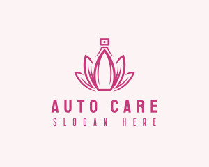 Lotus Perfume Scent logo design