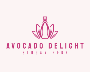 Lotus Perfume Scent logo design