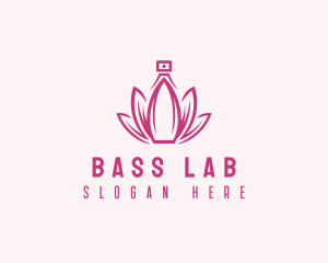 Lotus Perfume Scent logo design