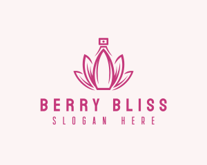 Lotus Perfume Scent logo design