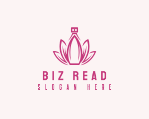 Lotus Perfume Scent logo design