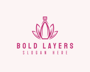 Lotus Perfume Scent logo design