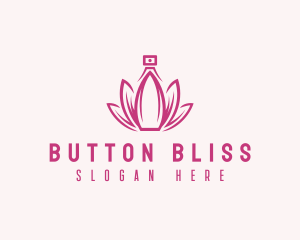 Lotus Perfume Scent logo design