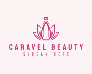 Lotus Perfume Scent logo design