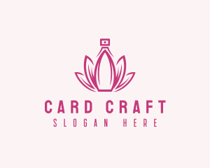 Lotus Perfume Scent logo design