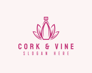 Lotus Perfume Scent logo design