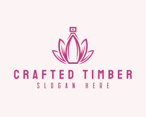 Lotus Perfume Scent logo design