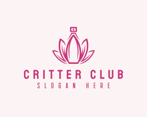 Lotus Perfume Scent logo design