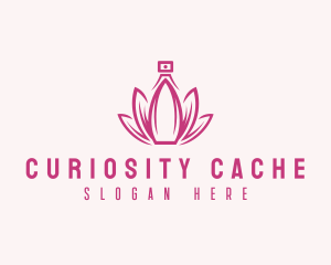 Lotus Perfume Scent logo design