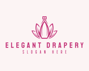 Lotus Perfume Scent logo design