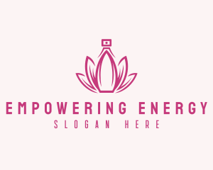 Lotus Perfume Scent logo design